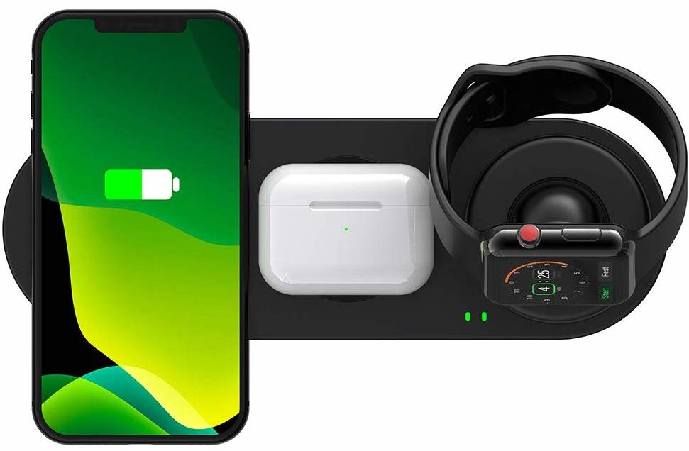 3in1ワイヤレス充電器の画像