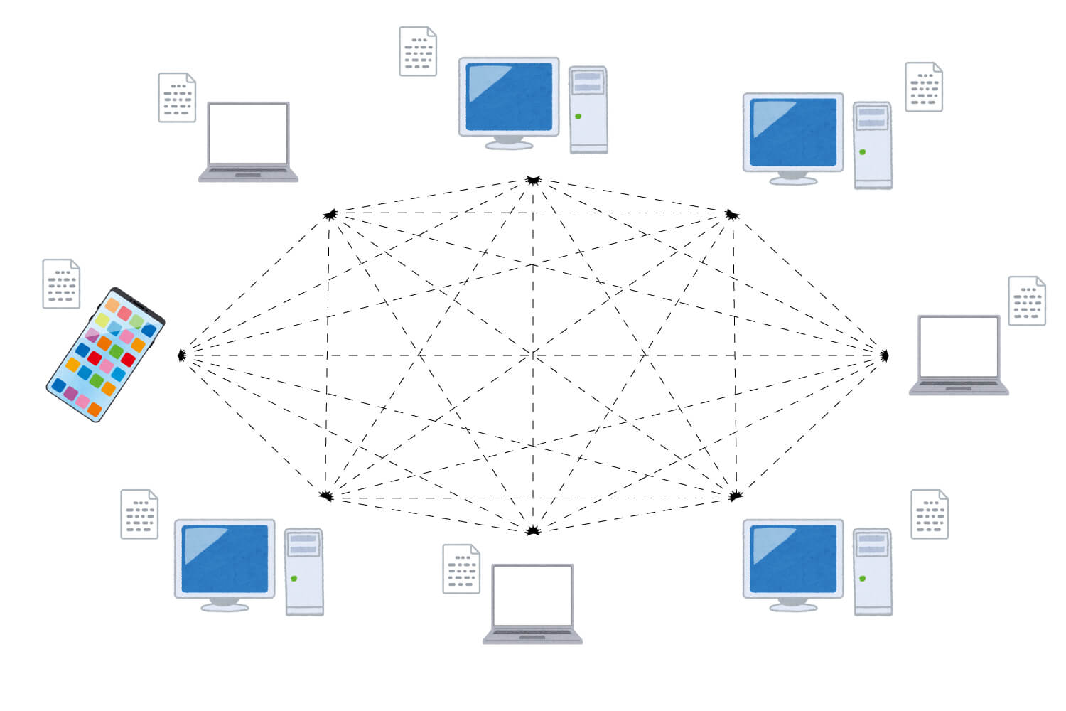 P2Pとはなにか？ブロックチェーンにも使われている技術を解説！ | Webpia